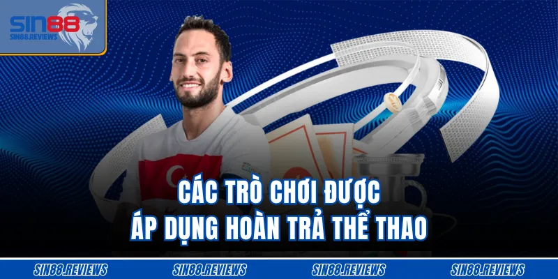 Các trò chơi được áp dụng hoàn trả thể thao