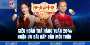 Siêu Hoàn Trả Hàng Tuần 20% - Nhận Ưu Đãi Hấp Dẫn Mỗi Tuần